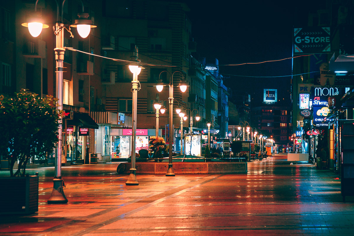 Obrenovićeva bez ljudi