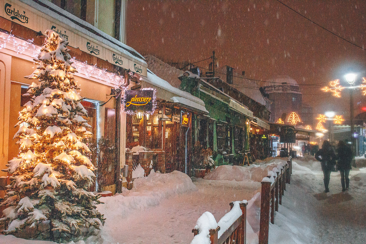 Zima u Kazandžijskom sokačetu